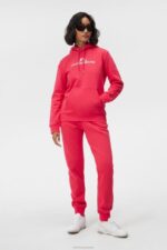 Alpha Hoodie Rose Red Women J.Lindeberg Clothing 66XF1791 - Image 3
