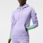 Alpha Hoodie Sweet Lavender Women J.Lindeberg Clothing 66XF1792