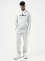 Alpha Pant Stone Grey Melange Men J.Lindeberg Clothing 66XF2214 - Image 2