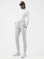 Alpha Pant Stone Grey Melange Women J.Lindeberg Clothing 66XF2794 - Image 2