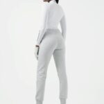 Alpha Pant Stone Grey Melange Women J.Lindeberg Clothing 66XF2794