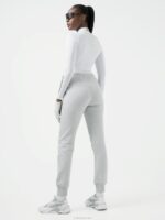 Alpha Pant Stone Grey Melange Women J.Lindeberg Clothing 66XF2794