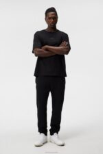 Alpha Sweatpant Black Men J.Lindeberg Clothing 66XF536 - Image 2