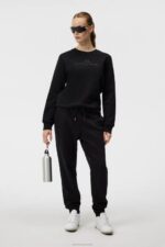 Alpha Sweatpant Black Women J.Lindeberg Clothing 66XF1786 - Image 3