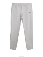 Alpha Sweatpant Light Grey Melange Men J.Lindeberg Clothing 66XF534 - Image 5