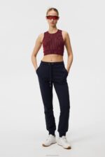 Alpha Sweatpant Navy Women J.Lindeberg Clothing 66XF1893 - Image 3