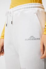 Alpha Sweatpant White Women J.Lindeberg Clothing 66XF1892 - Image 4