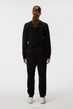 Alpha Sweatshirt Black Women J.Lindeberg Clothing 66XF1789 - Image 2
