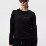 Alpha Sweatshirt Black Women J.Lindeberg Clothing 66XF1789