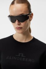 Alpha Sweatshirt Black Women J.Lindeberg Clothing 66XF1789 - Image 4
