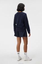Alpha Sweatshirt Navy Women J.Lindeberg Clothing 66XF1788 - Image 2