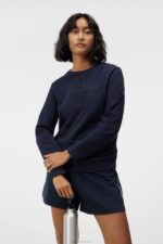 Alpha Sweatshirt Navy Women J.Lindeberg Clothing 66XF1788