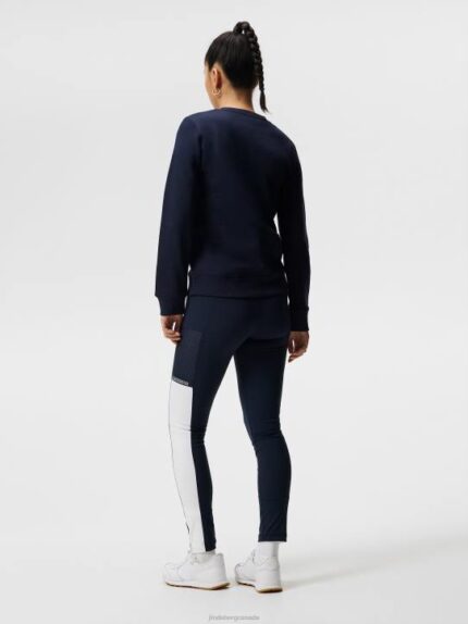 Alpha Sweatshirt Navy Women J.Lindeberg Clothing 66XF1900