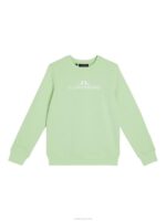 Alpha Sweatshirt Patina Green Women J.Lindeberg Clothing 66XF1899 - Image 4