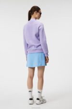Alpha Sweatshirt Sweet Lavender Women J.Lindeberg Clothing 66XF1787 - Image 2