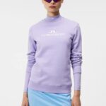 Alpha Sweatshirt Sweet Lavender Women J.Lindeberg Clothing 66XF1787