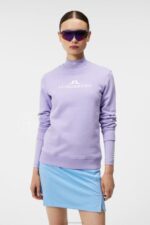 Alpha Sweatshirt Sweet Lavender Women J.Lindeberg Clothing 66XF1787