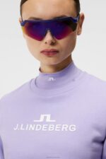 Alpha Sweatshirt Sweet Lavender Women J.Lindeberg Clothing 66XF1787 - Image 4