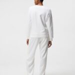 Alpha Sweatshirt White Women J.Lindeberg Clothing 66XF1898