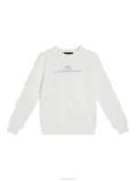 Alpha Sweatshirt White Women J.Lindeberg Clothing 66XF1898 - Image 5