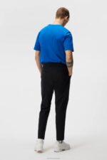 Alpha T-shirt Lapis Blue Men J.Lindeberg Clothing 66XF180 - Image 2