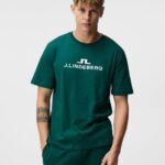 Alpha T-shirt Rain Forest Men J.Lindeberg Clothing 66XF177