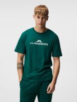 Alpha T-shirt Rain Forest Men J.Lindeberg Clothing 66XF177