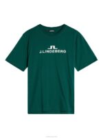 Alpha T-shirt Rain Forest Men J.Lindeberg Clothing 66XF177 - Image 5