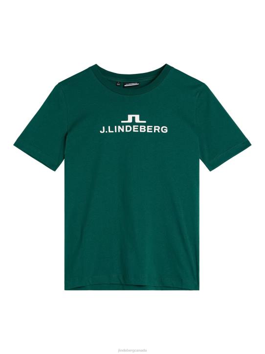 Alpha T-shirt Rain Forest Women J.Lindeberg Clothing 66XF1412 - Image 4