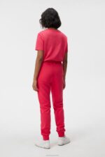Alpha T-shirt Rose Red Women J.Lindeberg Clothing 66XF1322