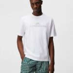 Alpha T-shirt White Men J.Lindeberg Clothing 66XF179