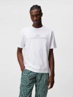 Alpha T-shirt White Men J.Lindeberg Clothing 66XF179