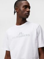 Alpha T-shirt White Men J.Lindeberg Clothing 66XF179 - Image 4