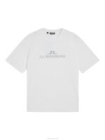 Alpha T-shirt White Men J.Lindeberg Clothing 66XF179 - Image 5