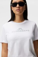 Alpha T-shirt White Women J.Lindeberg Clothing 66XF1413 - Image 3