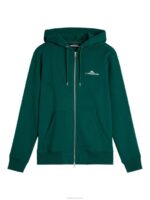 Alpha Zip Hood Rain Forest Men J.Lindeberg Clothing 66XF638 - Image 4