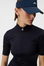 Amalia Top Navy Women J.Lindeberg Clothing 66XF1495 - Image 3