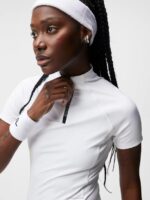 Amara Top White Women J.Lindeberg Clothing 66XF1430 - Image 3