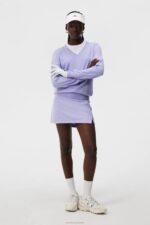 Amaya Knitted Sweater Sweet Lavender Women J.Lindeberg Clothing 66XF1808 - Image 2