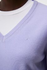 Amaya Knitted Sweater Sweet Lavender Women J.Lindeberg Clothing 66XF1808 - Image 4