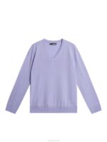 Amaya Knitted Sweater Sweet Lavender Women J.Lindeberg Clothing 66XF1808 - Image 5