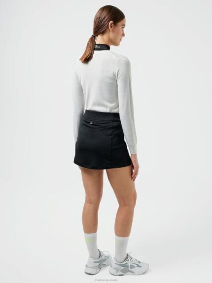 Amelie Golf Skirt Black Women J.Lindeberg Clothing 66XF2711