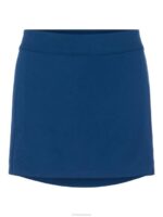 Amelie Golf Skirt Midnight Blue Women J.Lindeberg Clothing 66XF2752