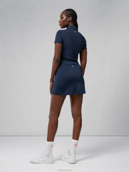 Amelie Mid Golf Skirt Navy Women J.Lindeberg Clothing 66XF1691