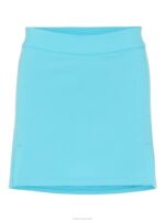 Amelie Mid-Length Skirt Beach Blue Women J.Lindeberg Clothing 66XF2744 - Image 4