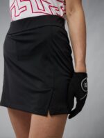 Amelie Mid-Length Skirt Black Women J.Lindeberg Clothing 66XF2668 - Image 4