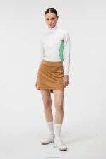 Amelie Mid-Length Skirt Chipmunk Women J.Lindeberg Clothing 66XF1583 - Image 2