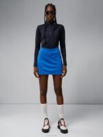 Amelie Mid-Length Skirt Nautical Blue Women J.Lindeberg Clothing 66XF2667 - Image 3