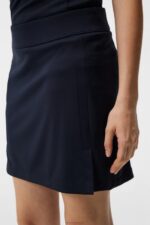 Amelie Mid-Length Skirt Navy Women J.Lindeberg Clothing 66XF1588 - Image 4