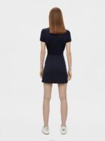 Amelie Mid-Length Skirt Navy Women J.Lindeberg Clothing 66XF2746 - Image 4